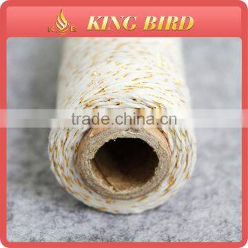 White Cotton Yarn for Knitting Socks