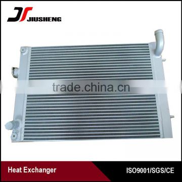 custom design plate fin excavator oil cooler,aluminum oil coolers for excavators