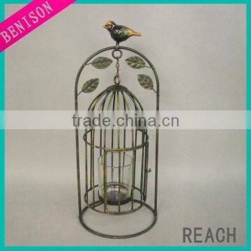 Classic Vintage Table Centerpiece Bird Tlight Holder