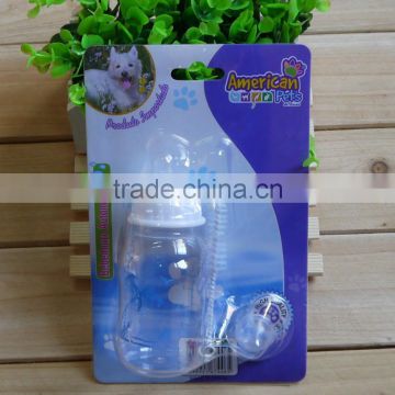 2016 new pet supply pet feeding-bottle set