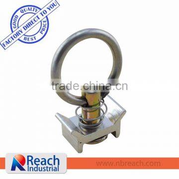 Spring loaded gate latch