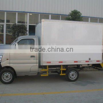 mini van truck,4X2 mini cargo truck,mini box van truck