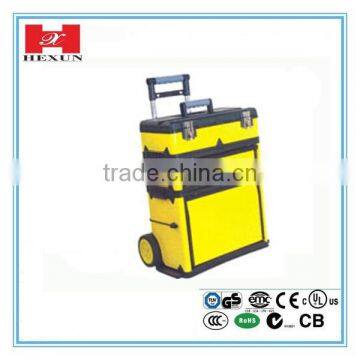 China Supplier High Quality Plastic Portable Tool Box With Caster