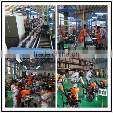 Reliable and Durable Agriculture Tool 6.5hp Portable Hand Rotavator With Belt Driving