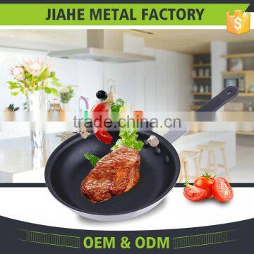 Flared Rim Frying Pan Kitchen Cast Aluminum Cookware Set