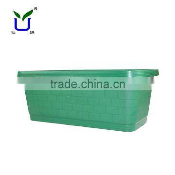 AU700 rectangular plastic planter garden pot indoor and outdoor