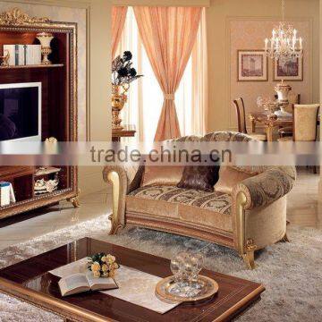 Luxurious Wooden Hand Made European Wine/Display Cabinet/Decoration Cabinet(MOQ=1 SET)