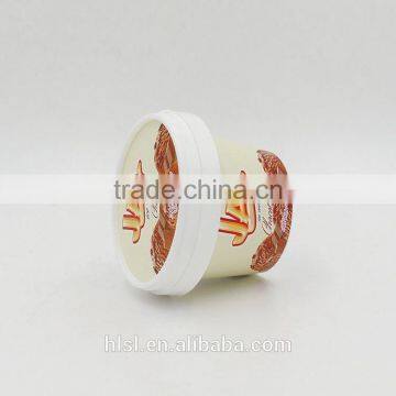 Recycle Ice Cream Cups, High Desirable Ice Cream Container, Disposable Ice Cream Container With Lid
