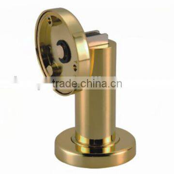 2017 New Floor Mounted Zinc Alloy Gold Magnetic Door Stopper photo-2