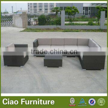 All Weather Outdoor Rattan Modular Sofa Set Garden Furniture photo-3