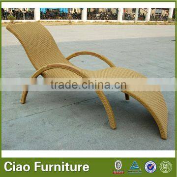 Modern Style Sun Lounger Easy Care Outdoor Rattan Lounge photo-5