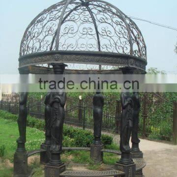 China Supplier 300*420cm Greenhouse Garden Cast Iron Gazebo photo-2