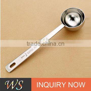 WS-SP001 Food Grade Certificated Qualify Stainless Steel Coffee Spoon Coffee Measuring Spoon With Clip and Customizing Design photo-4
