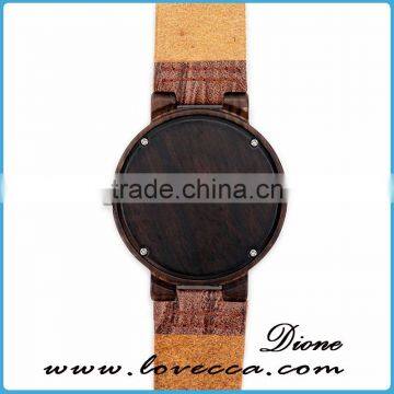 New 100% Nature Wood Watch Custom Logo Bulk photo-4