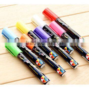 2017 Amazon Hot Sell Neon Color Chalk Marker Pens Reversible Bullet And Chisel Tip And A Brand New Revolutionary Cap photo-5