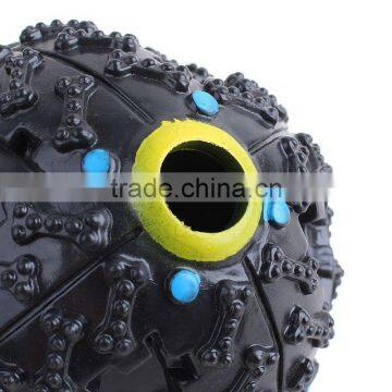 The Dog Sound Strange Leaking Water Ball Hard Rubber Ball 7.5cm Small Dog Pet Lienteric Tooth Chew Toy. photo-2