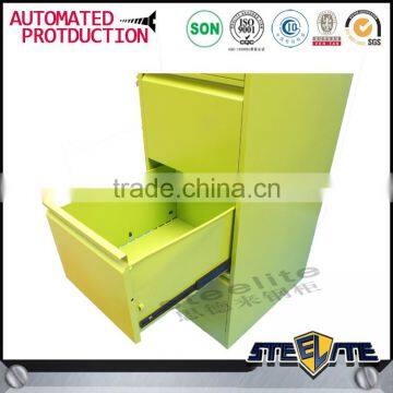 Luoyang Steel Cabinet High Gloss Steel Drawer Cabinet 4 Drawer Cabinet With Lock photo-3