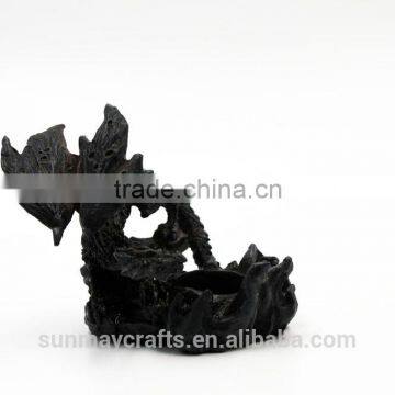 Custom High Quality Polyresin Dragon Candle Holders Decoration for Sale photo-2