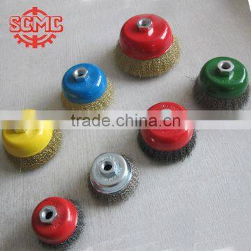 Heavy Duty Crimped Wire Industrial Cup Brush photo-3