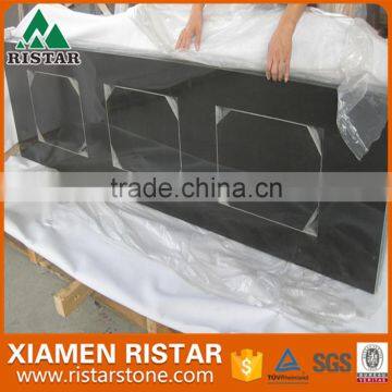 Top quality Mongolian black granite countertop
