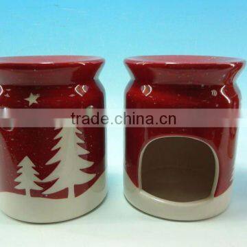 CHRISTMAS CERAMIC BURNER HOLDER