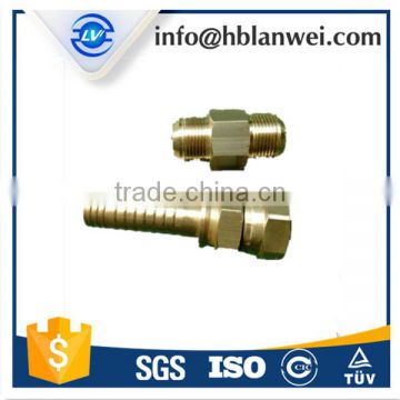 brass hydraulic female Hose Barbed Splice Fitting/brass hose barb connector