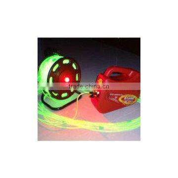 life-saving lighting rope with luminous triangular guide blocks