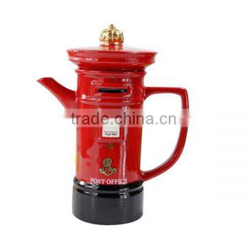 Dustbin Shape Ceramic Coffee Pot LS Eplus