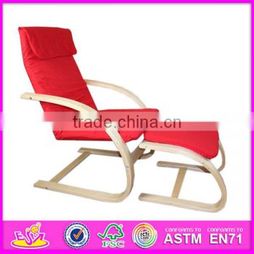 2015 Wooden Rocking Chairs for kids,wooden toy rocking chair for children,comfortable wooden rocking chair toy for baby W08F025