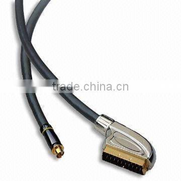 High-end SCART to RCA Cable 008