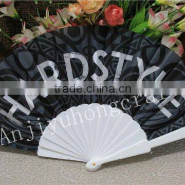 Customise Printing Folding Plastic Fan as Promotional Gift photo-3
