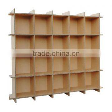 Reinforcement Corrugated Cardboard Display Stand Hacomo Corrugated Cardboard Furniture With Made With Paper Made in Japan photo-6