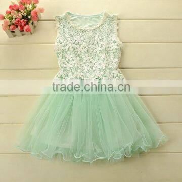 Summer Baby Girl Floral Dress Cotton and Polyester High Quality Kids Princess Dress Children's Brand Clothes photo-2