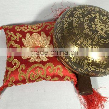 Best Selling Meditating Buddha Crafted Handmade Tibetan Singing Bowl photo-5