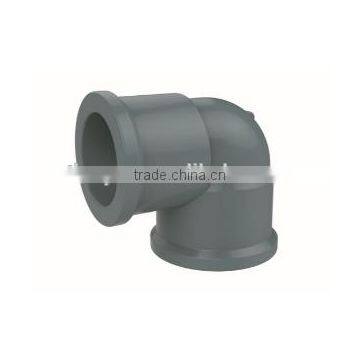 HIGH QUANLITY REDUCING ELBOW OF PVC DIN STANDARD FITTINGS FOR WATER SUPPLY