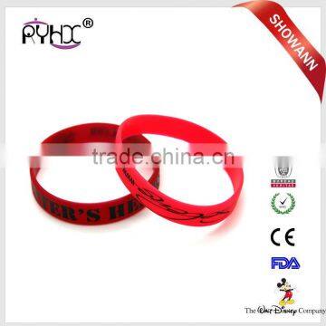 Chinese wholesale sales cheap custom silicone bracelet sports silicone wristbands