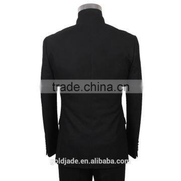High Level Cutting Custom Tailored Wool Mens Business Suits photo-3