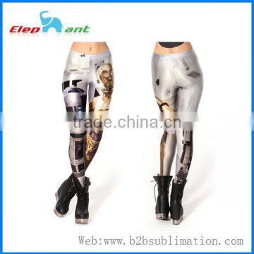 Wholesale high quality polyester cute print laggings