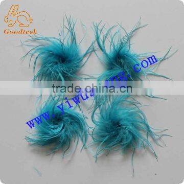 Dress up item decotation turquoise straight ostrich feather for decoration or accessories import from China