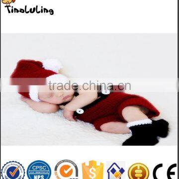 NPT84 Tinaluling woolen baby photography prop Christmas photo props for newborn