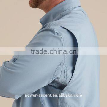 2016 Mens 100% Polyester Breathable Work Shirts photo-5