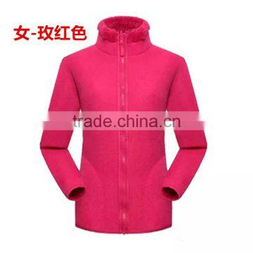 Wholesale Customized Unisex Polar Fleece Jacket Winter Jacket 100% Polyester photo-4