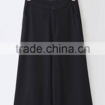 Custom Long Loose Culottes Pants, Hot Culottes Shorts for Girls, Women Plain Fashion Pants Culottes photo-2