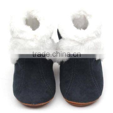 Wholesale Newborn Baby Leather Designer Boots photo-2