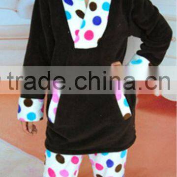 Wholesale Coral Fleece Fabric Girl In Pajamas Kimono Bathrobe