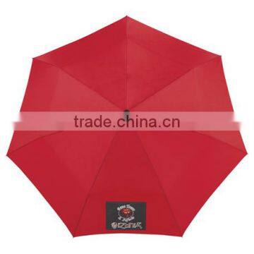 44" Totes 3 Section Auto Open/Close Folding Umbrella - Opens and Closes With the Press of a Button and Comes With Your Logo photo-6