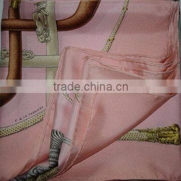 Scarf Tuch Scarf Silk Pink photo-6