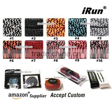 Eco-Friendly Pattern Flat Mix-Color Shoelace With Metal/Plastic Aglets Ends - Over 10 Colors Available - Accept Custom - Black photo-4