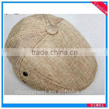 linen flax cap for middle age