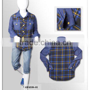 Latest Collection of Kids Casual Flannel Shirt Design photo-5